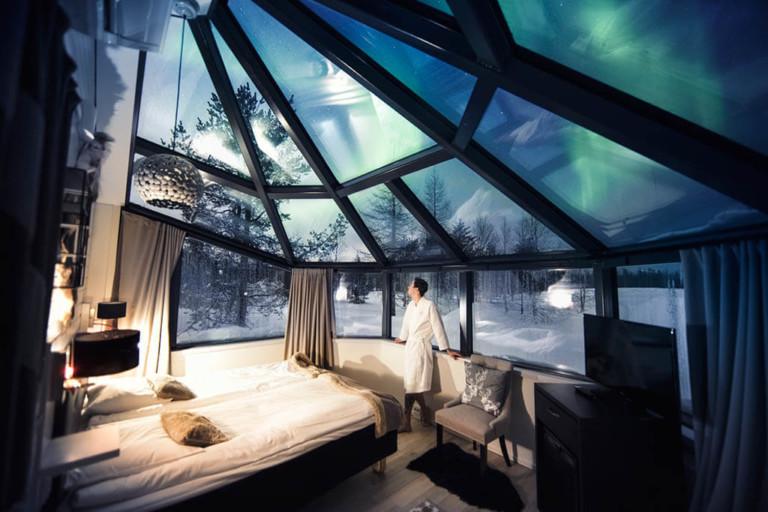 Glass Igloo Hotel Rovaniemi - Santa's Igloos - Arctic Circle Lapland