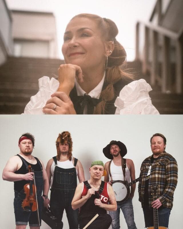 Jänkhällä Jytisee 2025 tapahtumassa esiintyy Irina ja Steve'n'Seagulls