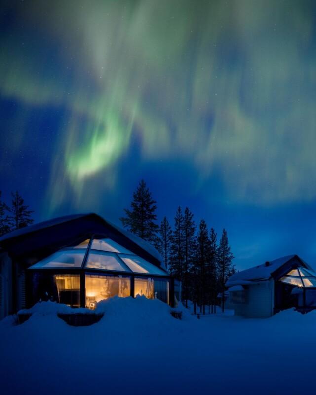 Santa's Igloos Arctic Circle tarjoaa unohtumatonta iglumajoitusta Rovaniemellä, aivan Joulupukin Pajakylän tuntumassa