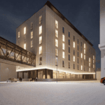 Havainnekuva Santa's Hotel Noellen julkisivusta