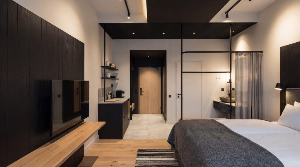 Artist's impression from Santa's Hotel Noelle's Superior room