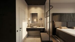 Artist's impression from Santa's Hotel Noelle's Superior room