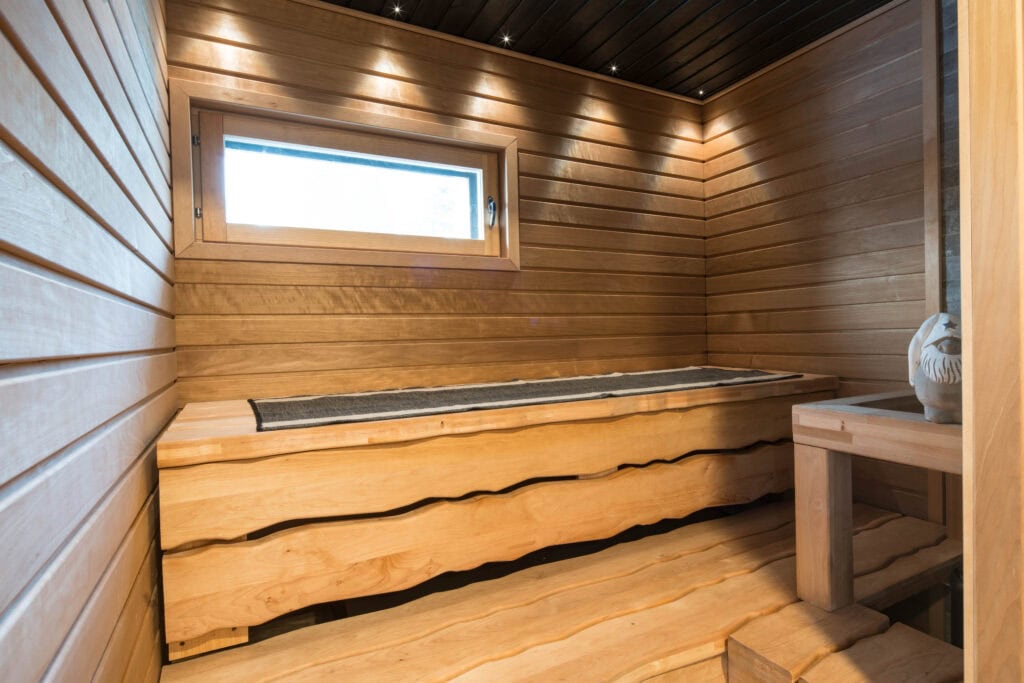 Premium Igloo with Sauna sauna