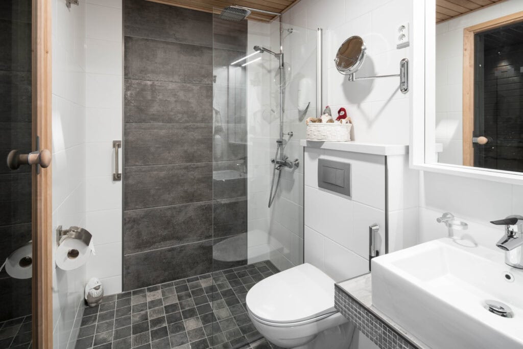 Premium Igloo with Sauna bathroom
