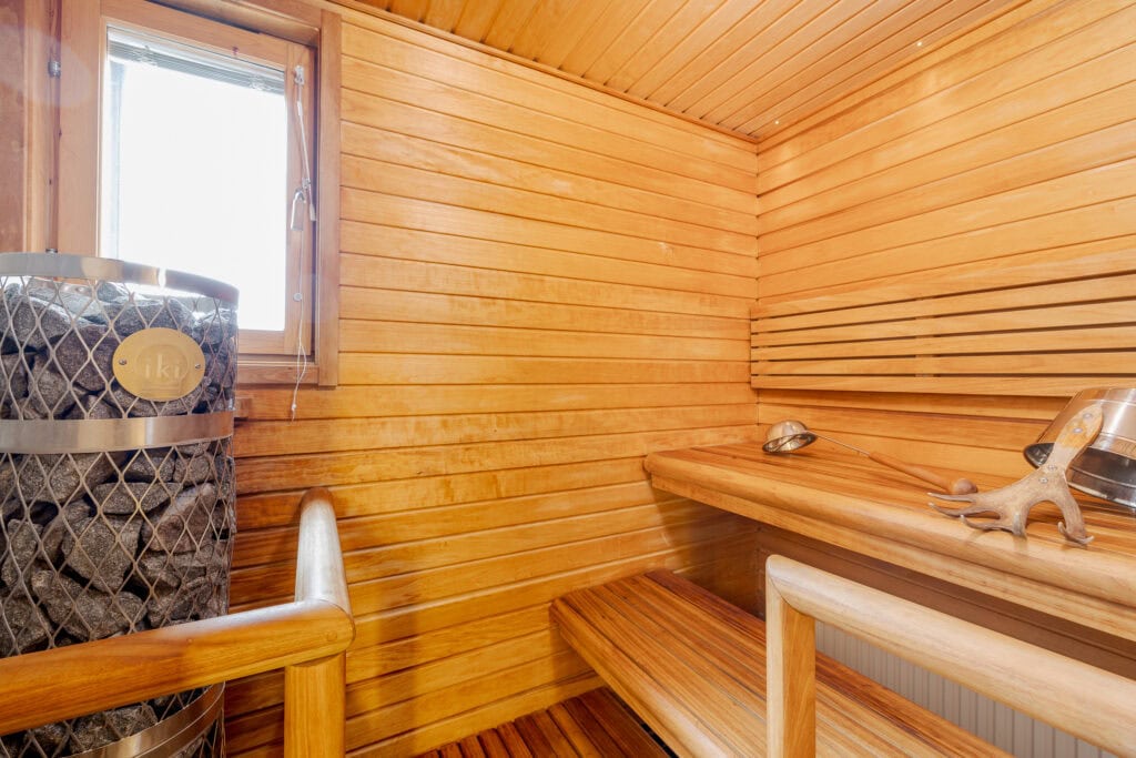 Santa Clausin Aurora-sviitin sauna