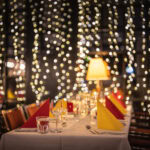 Atmospheric setting in Restaurant Siula in Hotel Tunturi