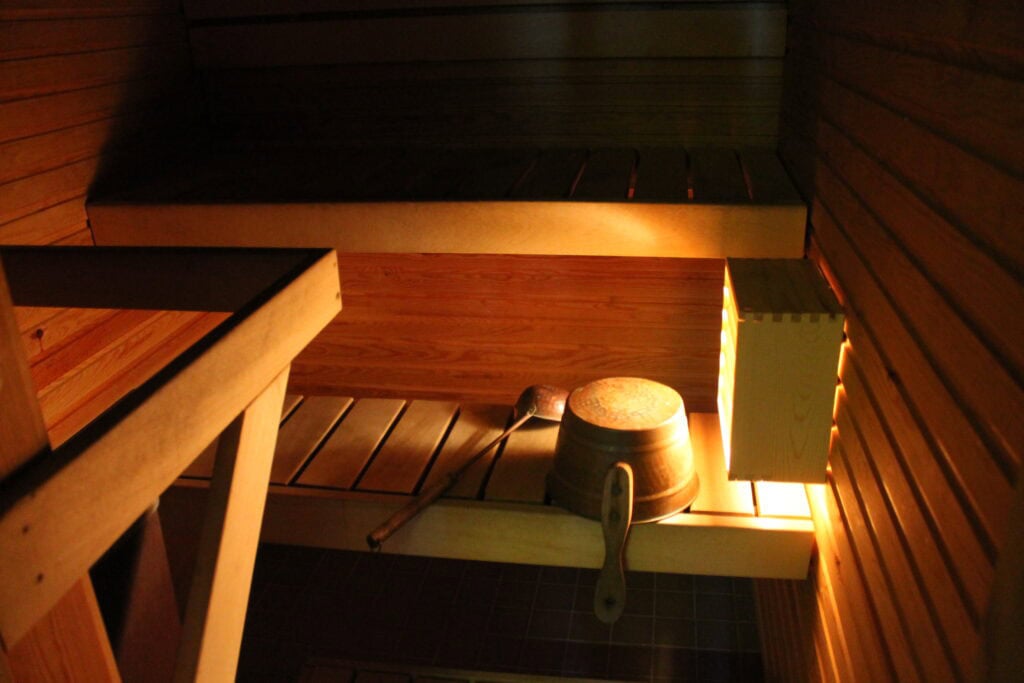 Kahden hengen huoneen sauna