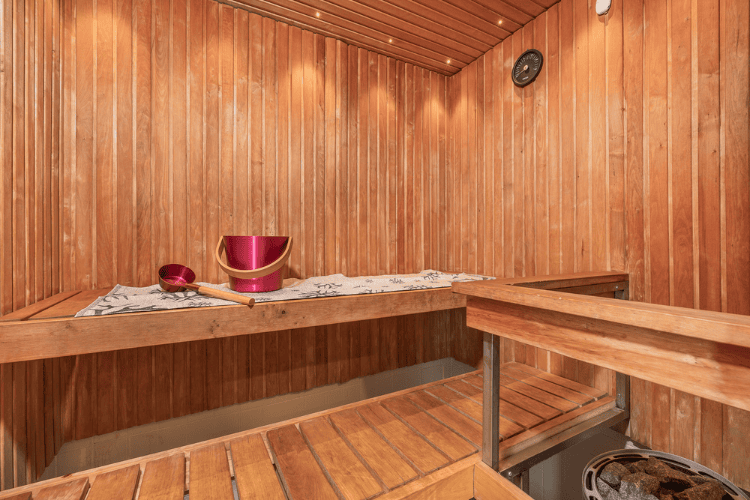 Santa Clausin Junior-sviitin sauna