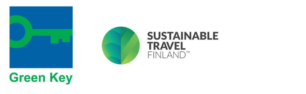 sustainability icons green key and stf
